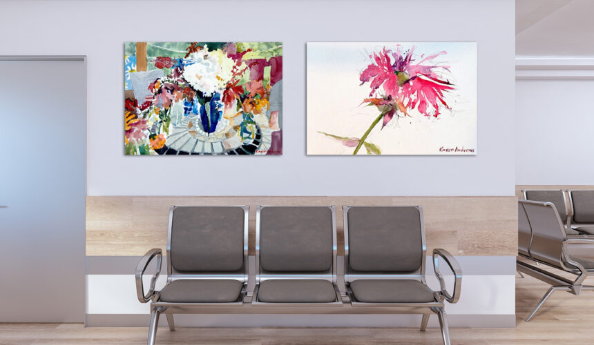 Healing and Restorative Artwork for your Patients